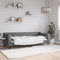 vidaXL - Slaapbank - 80x200 - cm - stof - donkergrijs