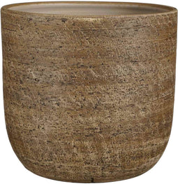 Mica Decorations Ravenna Bloempot - 34x34x31 cm - Terracotta - Bruin