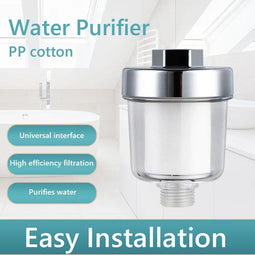 Kraanfilter - Universeel - 5 micron PP-katoenen filter - Wit