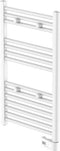 EISL Designradiator Handdoekradiator Elektrisch 80 x 50 cm met Timer, Wit