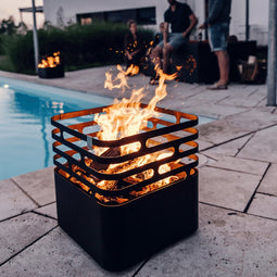 Cube Vuurkorf Edelstaal