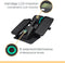 Cubii Premium en bekroonde Bureaufiets Stoelfiets Pedaaltrainer Elliptische trainer – Paars – 8 weerstandsniveaus - Beentrainer Compacte crosstrainer Desk Bike Bewegingstrainer met CD-monitor - Hometrainer klein