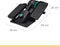 Cubii Premium en bekroonde Bureaufiets Stoelfiets Pedaaltrainer Elliptische trainer – Paars – 8 weerstandsniveaus - Beentrainer Compacte crosstrainer Desk Bike Bewegingstrainer met CD-monitor - Hometrainer klein