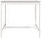 vidaXL Tuintafel 121x82,5x110 cm massief grenenhout wit