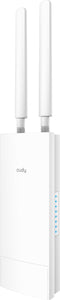 Cudy AC1200 Outdoor - Access point - Dual-band MU-MIMO wifi - 10/100M PoE Port - 10/100Mbps Ethernet - 5 GHz, 2.4 GHz - Wit