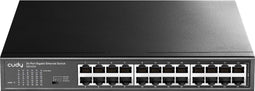 Cudy GS1024 netwerk-switch Gigabit Ethernet (10/100/1000) Zwart - 24-Port - Gigabit Metalen Switch