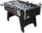 Cougar Arena Voetbaltafel in zwart - Tafelvoetbal tafel incl. 4 ballen en scoreteller - Indoor voetbal tafel van 141x75x88cm