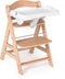 Hauck Alpha Tray - Tafelset voor kinderstoelen - Verstelbaar blad met bekeruitsparing - White