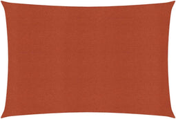 vidaXL - Zonnezeil - 160 - g/m² - 2,5x3,5 - m - HDPE - terracottakleurig