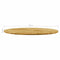 vidaXL - Tafelblad - rond - 23 - mm - 500 - mm - massief - eikenhout