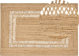 YENIKOY - Vloerkleed - Beige - 160 x 230 cm - Jute