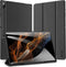 Dux Ducis Galaxy Tab S8 Ultra - Domo Bookcase - Schokabsorberend - Zwart