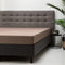 Fresh & Co - Standaard hoeslaken - 180 x 200 cm - 100% katoen - Creme