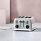 Cuisinart - 4 Slice Toaster Broodrooster CPT180GE - 4 sleuven - Ontdooifunctie - Bagelfunctie - 6 standen - Pistacho Green
