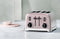 Cuisinart 4 Slice Toaster Broodrooster CPT180PIE - 4 sleuven - Ontdooifunctie - Bagelfunctie - 6 standen - Roze