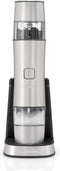 Cuisinart Seasoning Mill Elektrische 2-in-1 Zout- en Pepermolen SG6SE - Draadloze Kruidenmolen - Zilver
