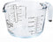 Cuisine Performance O.cuisine Maatbeker - 1L - Borosilicaat - 1 stuk