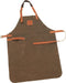 Cuisinova Keukenschort - Leder - Bruin