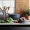 Cuisinox Braadpan - Denim Blue - 29 cm - Gietijzer