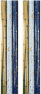 Benza Metallic Stars - Cadeaupapier - 200 x 70 cm - 6 rollen (6 stuks)
