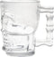 Cosy&Trendy Bierglas Doodskop - Ø 9.6 x H 11.9 cm - Set-6