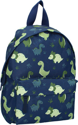 Prêt Prêt Think Happy Thoughts Rugzak Dino Jongens Donkerblauw
