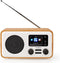 Nedis RDIN2000 - Internetradio - Bluetooth 5.0 / DAB+ / FM - Wit