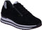 Gabor 76.528.67 - Lage sneakers - Suède - Chunky zool - Zwart - Maat 38.5