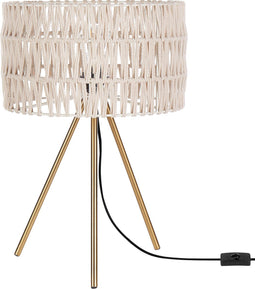 CULEBRA - Tafellamp - Beige - Metaal