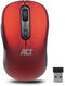 ACT AC5135 - Draadloze muis - 1600 DPI - Zwart