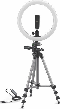 Cullmann Alpha 1000 Vlogging Kit | Aluminium statief voor vlogging | Kleur: zilvergrijs