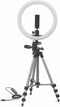Cullmann Alpha 1000 Vlogging Kit | Aluminium statief voor vlogging | Kleur: zilvergrijs