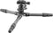 Cullmann Carvao 816TCS | Carbon camerastatief met balhoofd | Compact model | Kleur: zwart