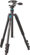 Cullmann Rondo 460M RW20 | Aluminium camerastatief met panoramakop | Kleur: zwart