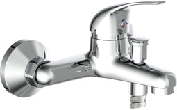 SCHÜTTE Athos Plus Badkraan - Mengkraan - 150 mm Hartafstand - Chroom