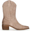 PS Poelman BABS - Dames Cowboylaarzen - Western hak 5,5 cm - Licht Beige - Maat 40