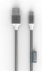 Griffin - USB 2.0 A Male naar Apple Lightning - 1.5 m MFI Kabel - Zilver