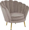 Richmond Interiors Fauteuil Perla Khaki Velvet (Quartz Khaki 903)