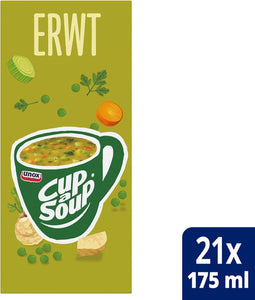 Cup-a-Soup Unox erwtensoep 175ml | 4 stuks
