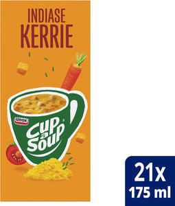 Cup-a-Soup Unox Indiase kerrie 175ml | 4 stuks