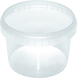 Cup - Met deksel - PP - 565ml - Ø 95mm - transparant - 36 stuks