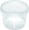 Cup - Met deksel - PP - 565ml - Ø 95mm - transparant - 36 stuks