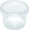 Cup - Met deksel - PP - 565ml - Ø 95mm - transparant - 36 stuks