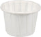 Cup - Portiecup - Papier - 20ml - 0.75oz - 27mm - wit - 250 stuks