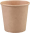 Cup - Sauscup - Kraft/PE - 90ml - 3oz - bruin - sleeve met 50 stuks