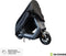 CUP scooterhoes van DS COVERS – Outdoor – Waterdicht – UV bescherming – 300D Oxford – met windscherm– Incl. Opbergzak – Maat M
