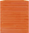 vidaXL - Plantenbak - 90x60x68,5 - cm - massief - grenenhout - wasbruin