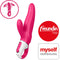 Satisfyer Vibes - Charming Smile, G-spot-vibrator met 12 krachtige vibratieprogramma's, waterdicht, oplaadbaar