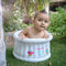 Cupcake Babies Basic Pack: Opblaasbaar Wit Babybadje in reistasje