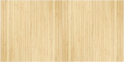 vidaXL - Vloerkleed - rechthoekig - 100x200 - cm - bamboe - lichtnaturel